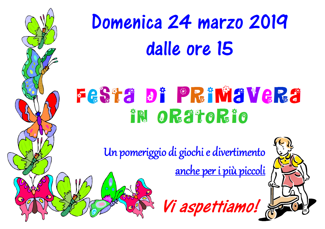 festa primavera 2019